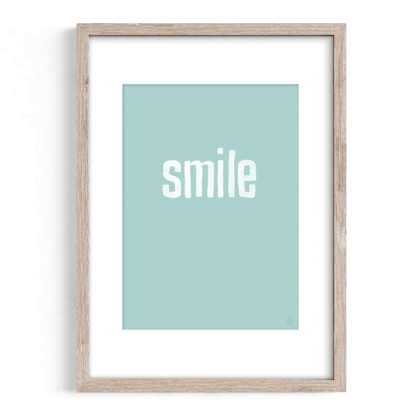 Poster Küche Wohnzimmer Spruch